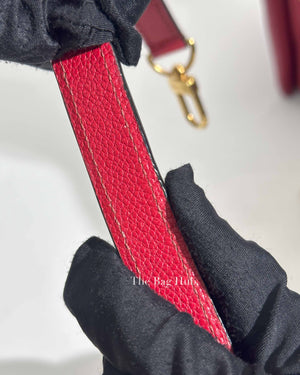 Louis Vuitton Cherry Empreinte Leather Pochette Metis Sling Bag
