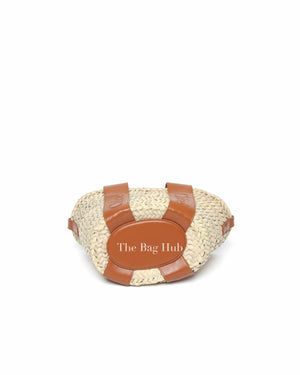 Chloe Raffia Small Basket Bag