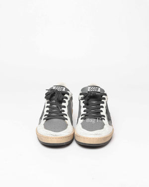 Golden Goose Dark Gray/White Ball Star Sneakers Size 40