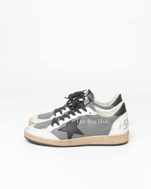 Golden Goose Dark Gray/White Ball Star Sneakers Size 40