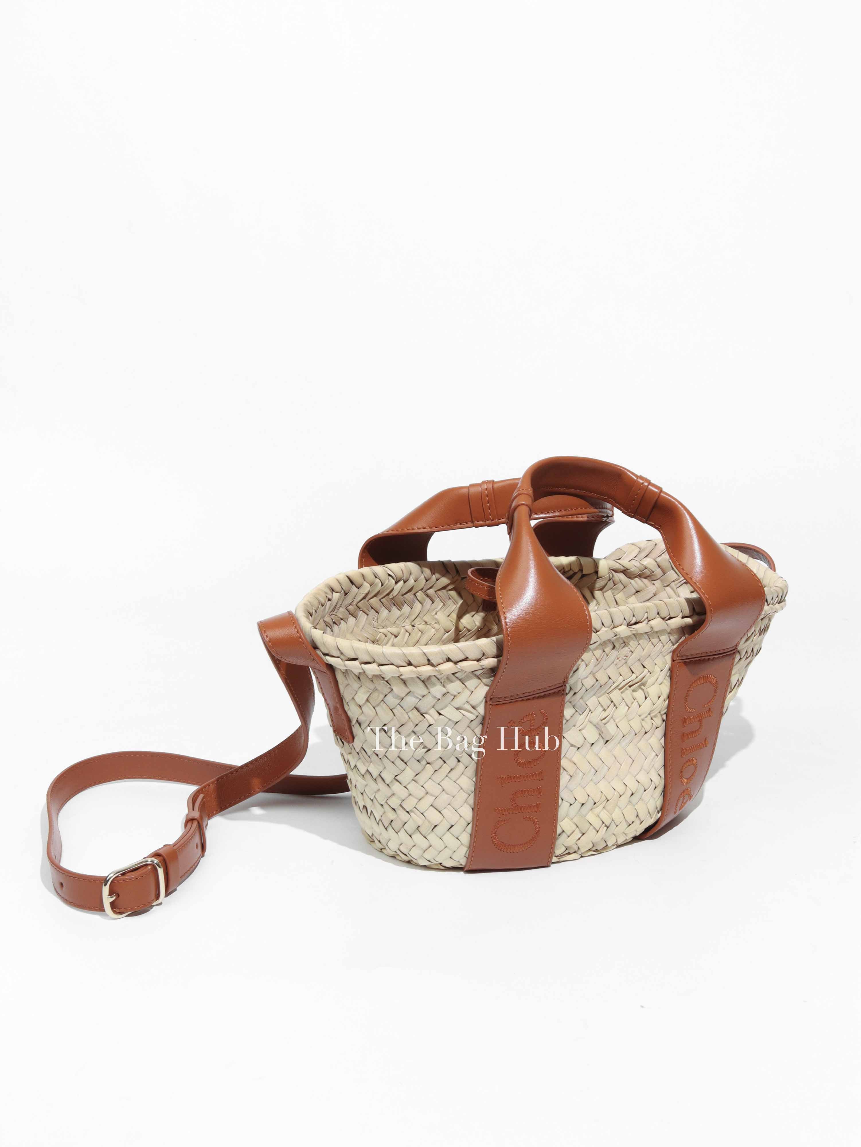 Chloe Raffia Small Basket Bag | Designer Brand | Authentic