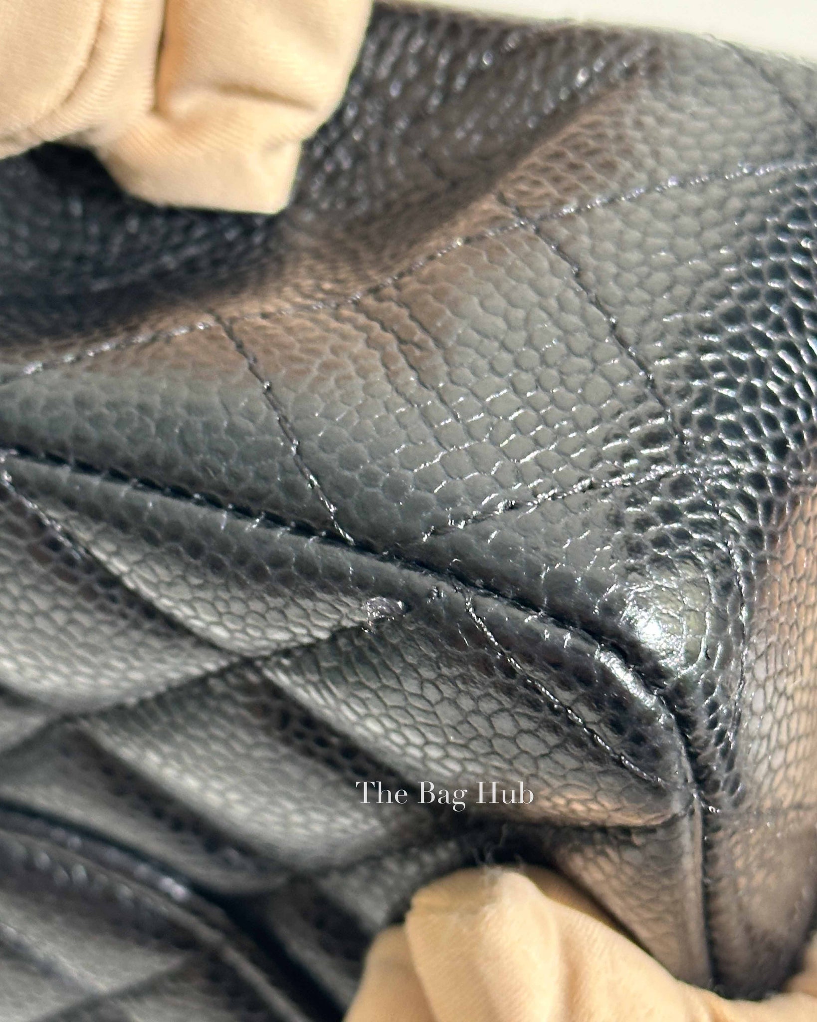 Chanel Black Caviar Medium Double Flap Bag SHW