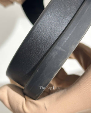 Hermes Black Calfskin Empire Sandals Size 40