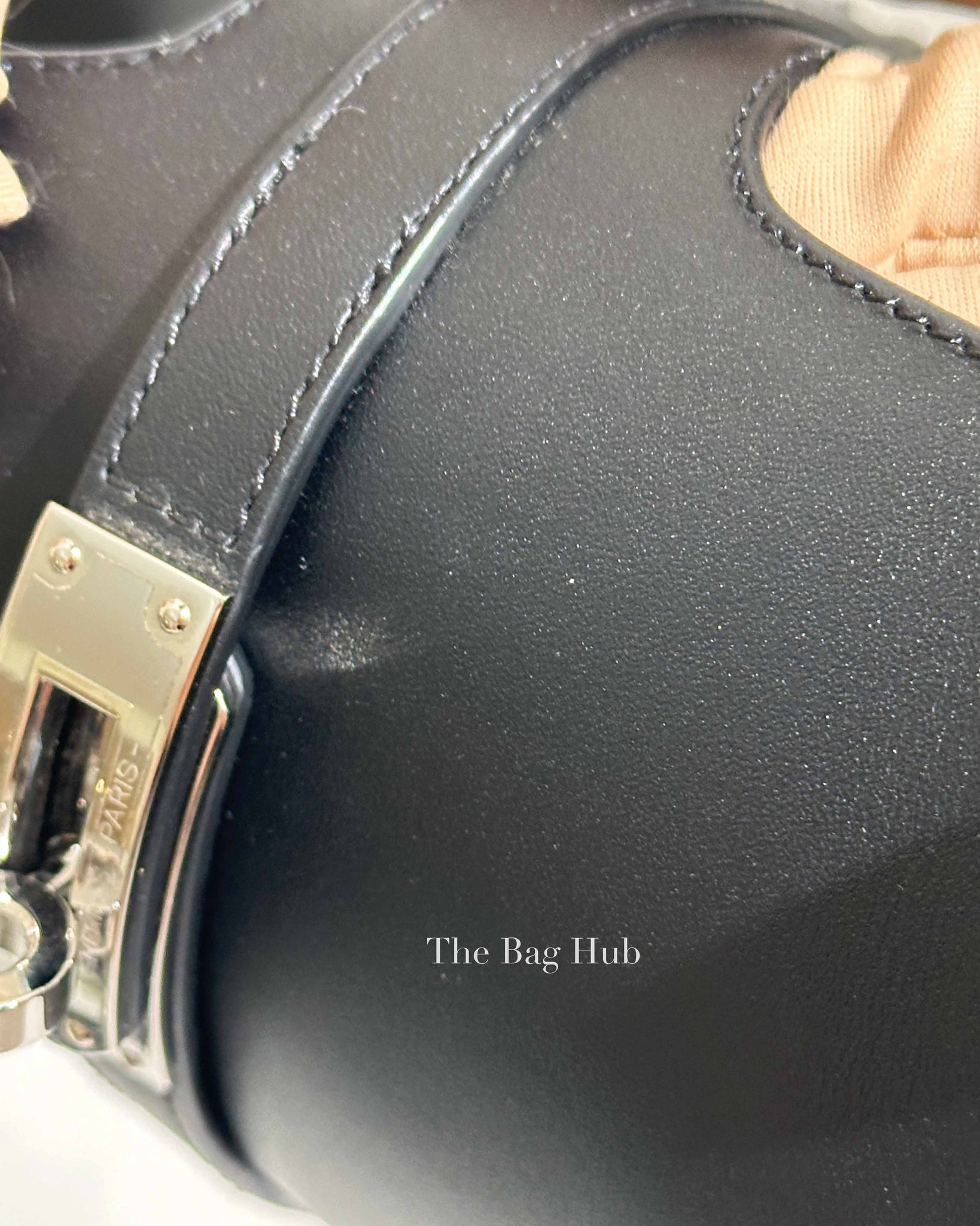 Hermes Black Calfskin Empire Sandals Size 40