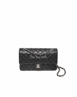 Chanel Black Caviar Medium Double Flap Bag SHW