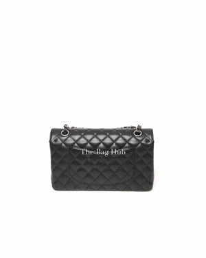 Chanel Black Caviar Medium Double Flap Bag SHW