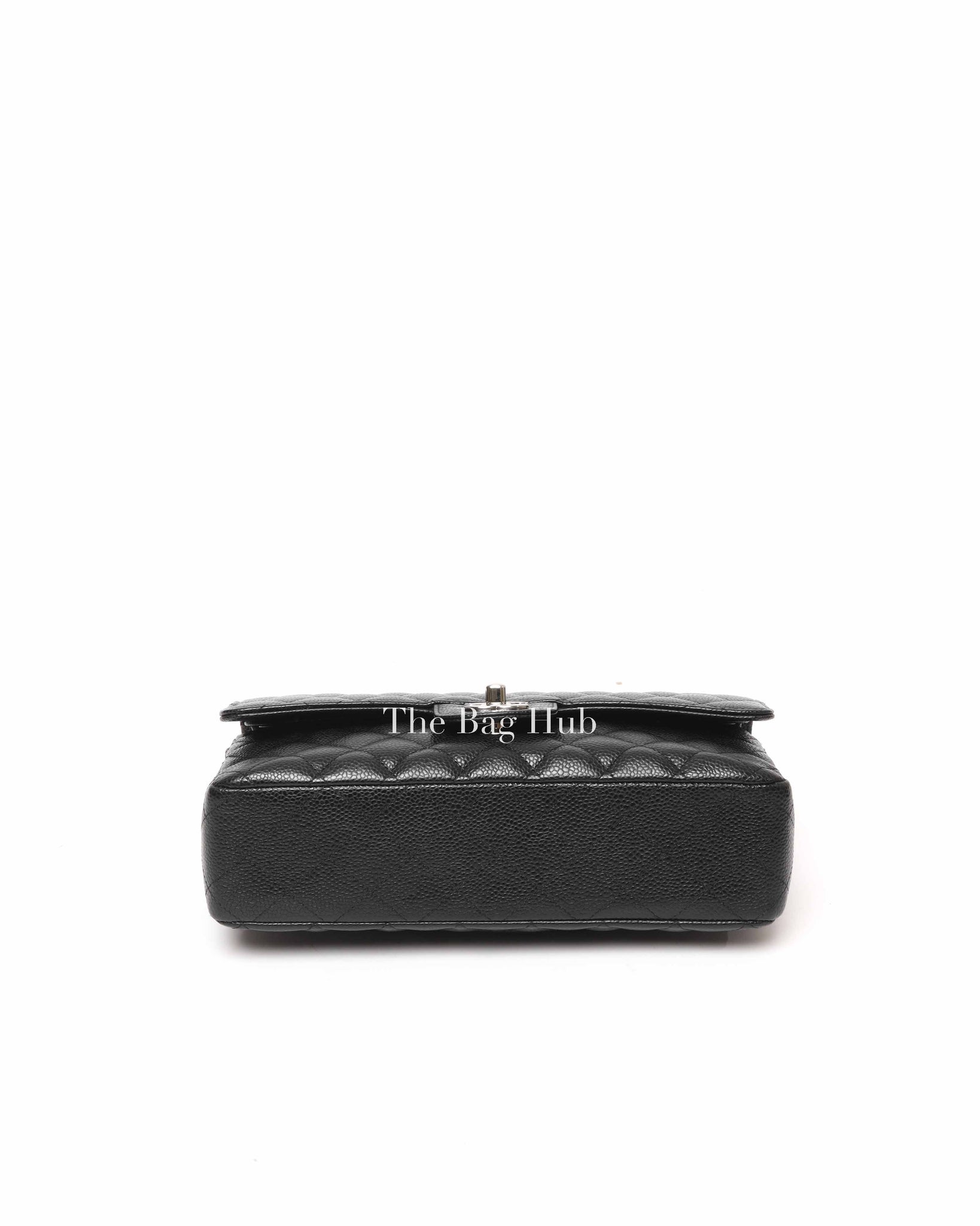 Chanel Black Caviar Medium Double Flap Bag SHW