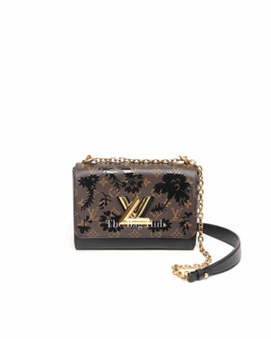 Louis Vuitton Brown Monogram Blossom Twist MM Bag