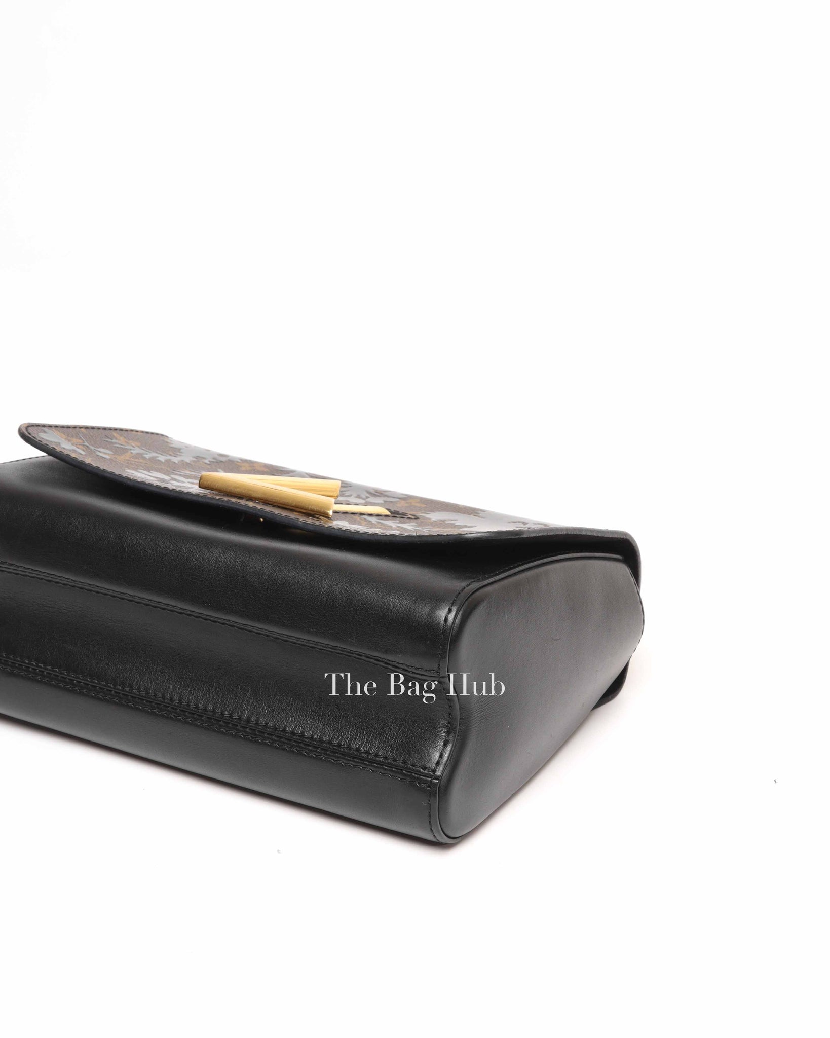 Louis Vuitton Brown Monogram Blossom Twist MM Bag