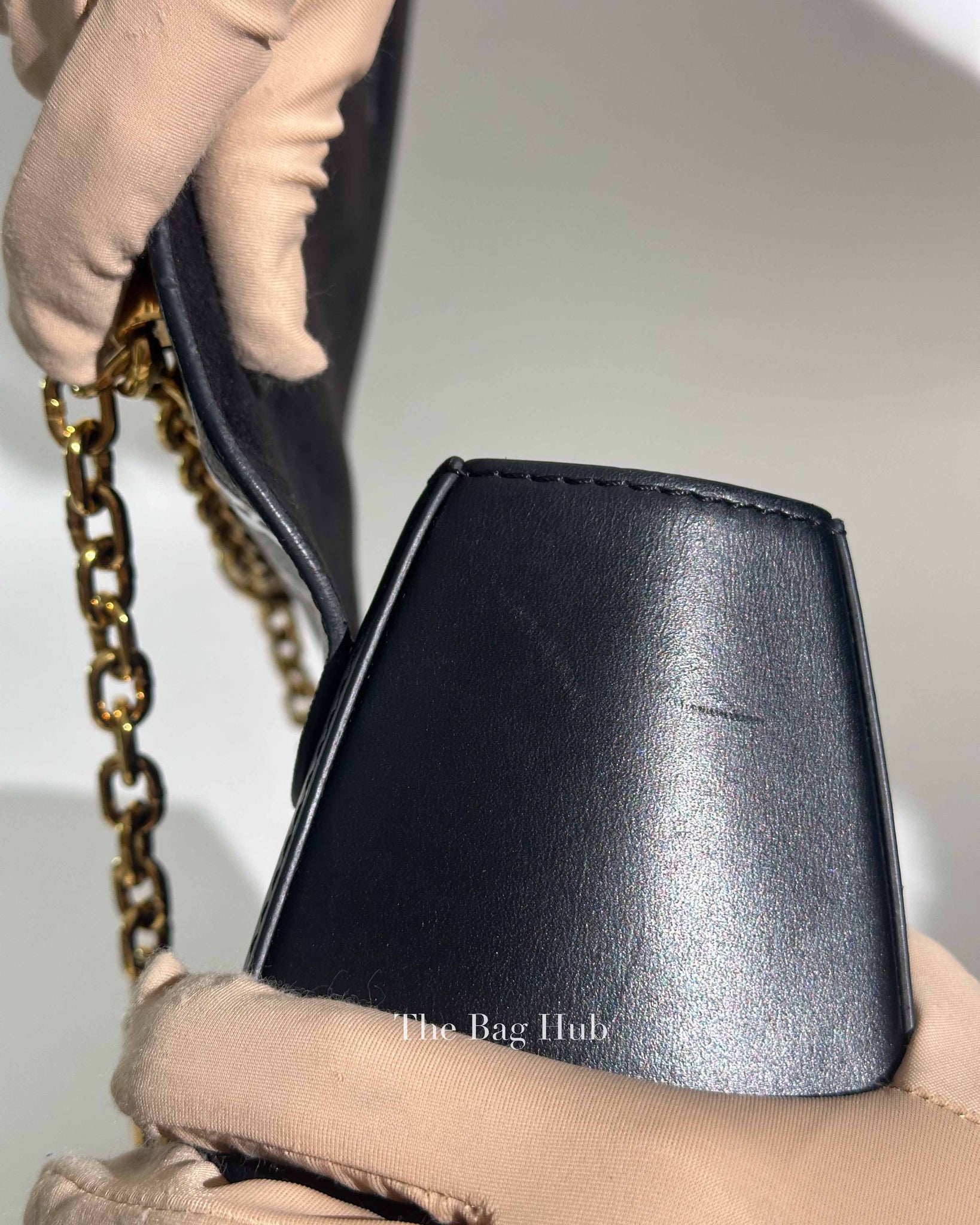 Louis Vuitton Brown Monogram Blossom Twist MM Bag