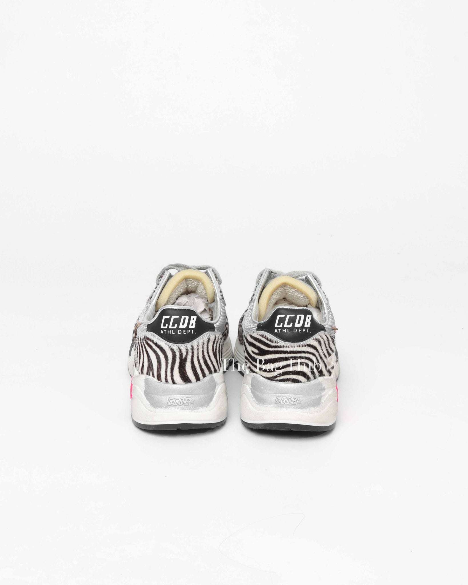 Golden Goose Light Grey/White BLA Running Sole Spezzata Size 36