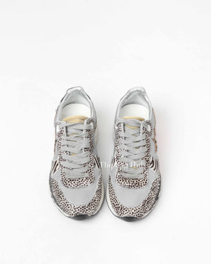 Golden Goose Light Grey/White BLA Running Sole Spezzata Size 36
