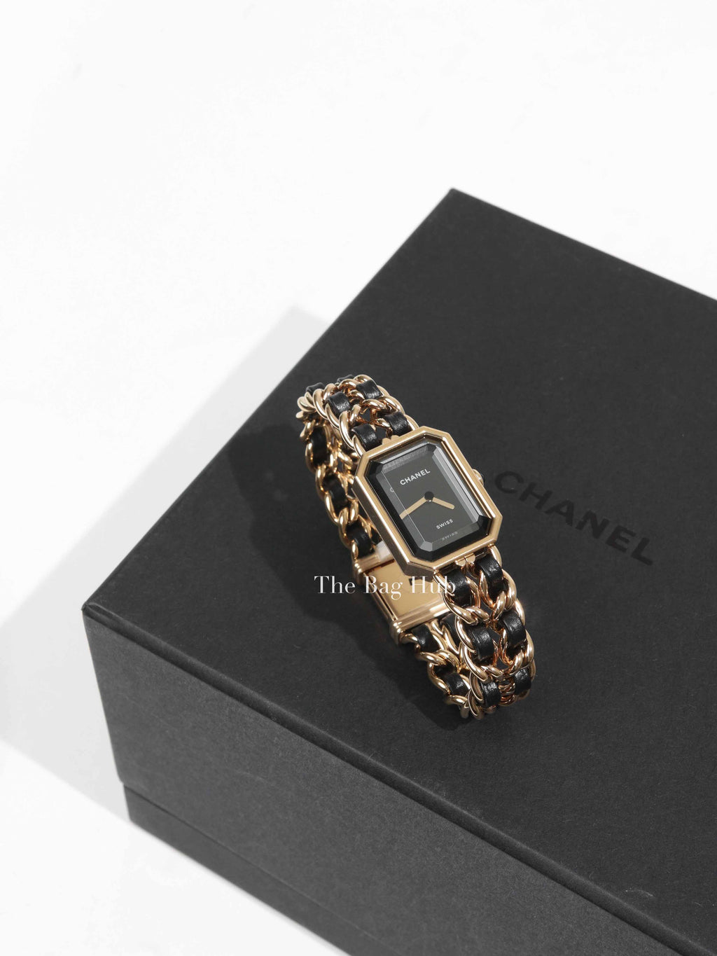 Chanel 18K Yellow Gold/Black Premiere Edition Originale Watch
