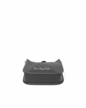 Hermes Noir Clemence Evelyne TPM Bag GHW
