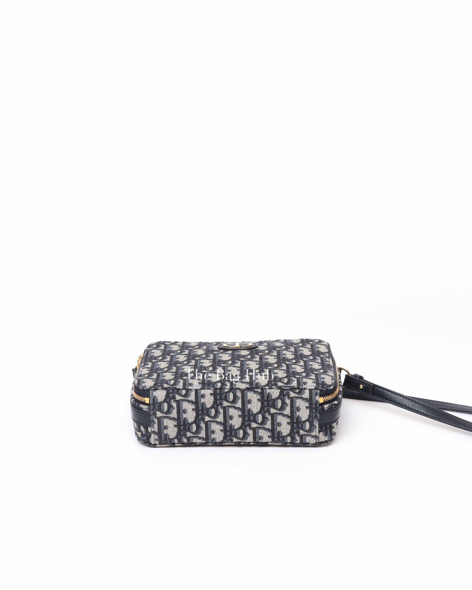 Dior Blue Oblique Jacquard 30 Montaigne Box Bag