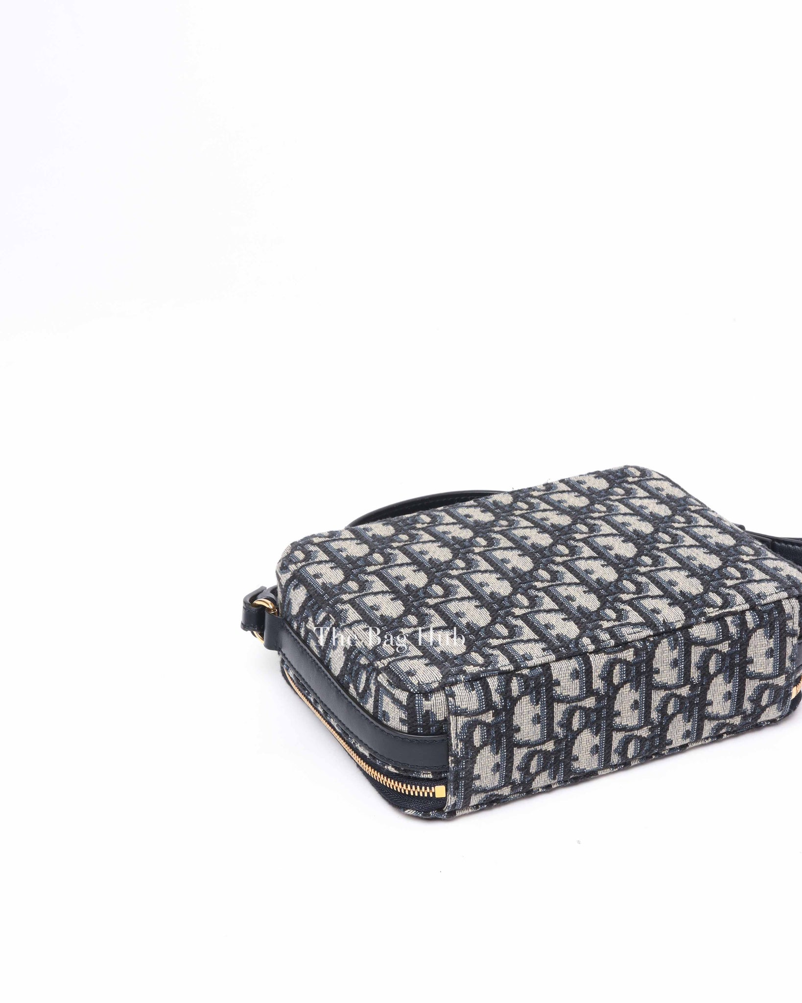 Dior Blue Oblique Jacquard 30 Montaigne Box Bag