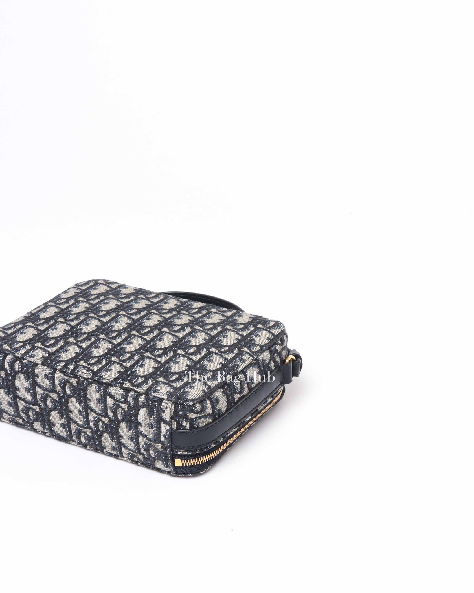 Dior Blue Oblique Jacquard 30 Montaigne Box Bag
