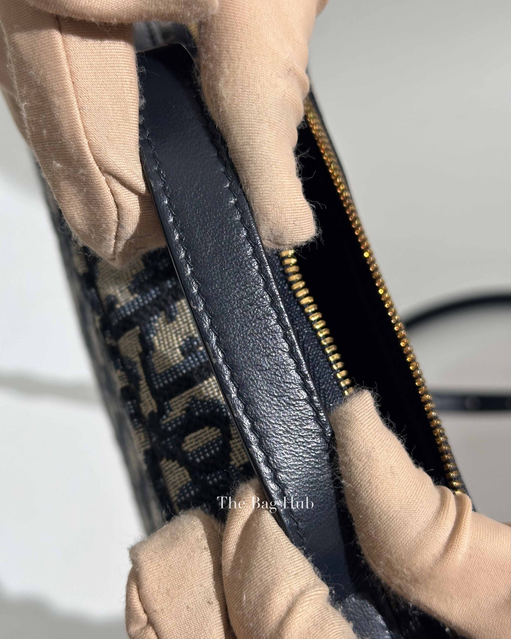 Dior Blue Oblique Jacquard 30 Montaigne Box Bag