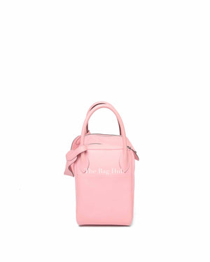 Hermes Rose Sakura Swift Leather Lindy 30