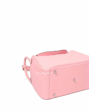 Hermes Rose Sakura Swift Leather Lindy 30