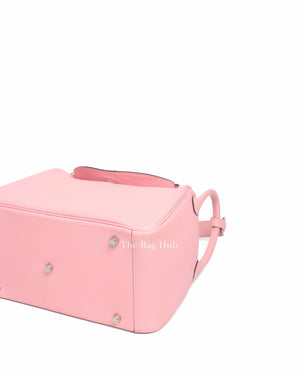 Hermes Rose Sakura Swift Leather Lindy 30