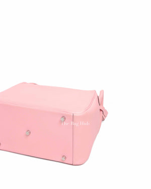 Hermes Rose Sakura Swift Leather Lindy 30