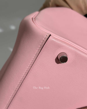 Hermes Rose Sakura Swift Leather Lindy 30