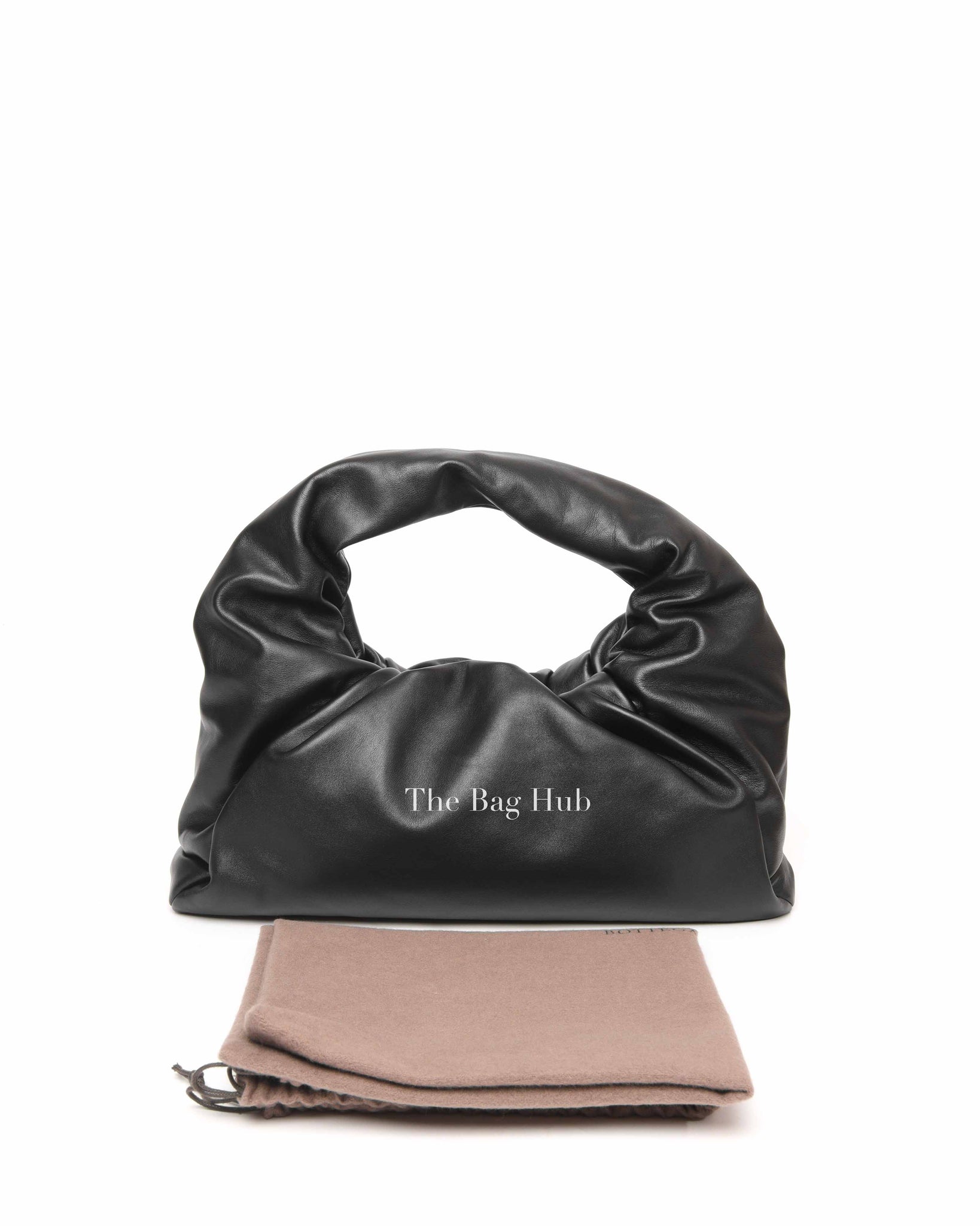 Bottega Veneta Black The Pouch Shoulder Bag