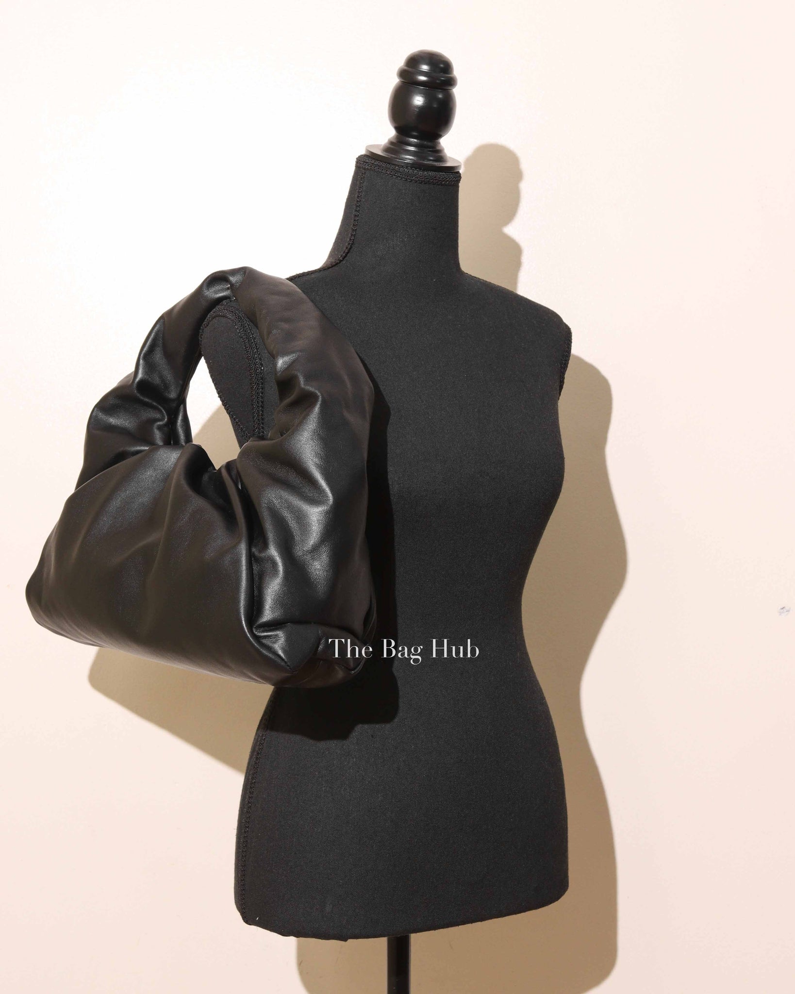 Bottega Veneta Black The Pouch Shoulder Bag