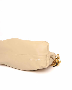 Bottega Veneta Beige Leather The Chain Pouch Bag