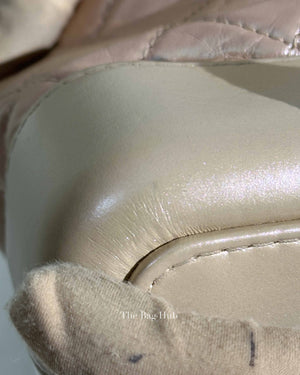 Chanel Iridescent Beige Aged Calfskin Small Gabrielle Bag