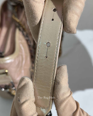 Chanel Iridescent Beige Aged Calfskin Small Gabrielle Bag