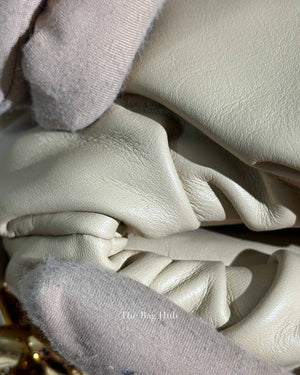 Bottega Veneta Beige Leather The Chain Pouch Bag