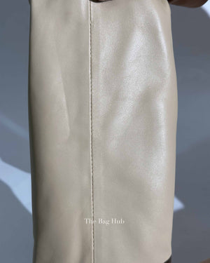 Bottega Veneta Beige Leather The Chain Pouch Bag