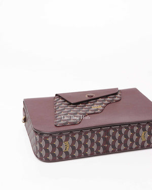 Faure Le Page Maroon Leather Calibre 27 Bag