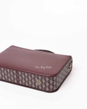 Faure Le Page Maroon Leather Calibre 27 Bag