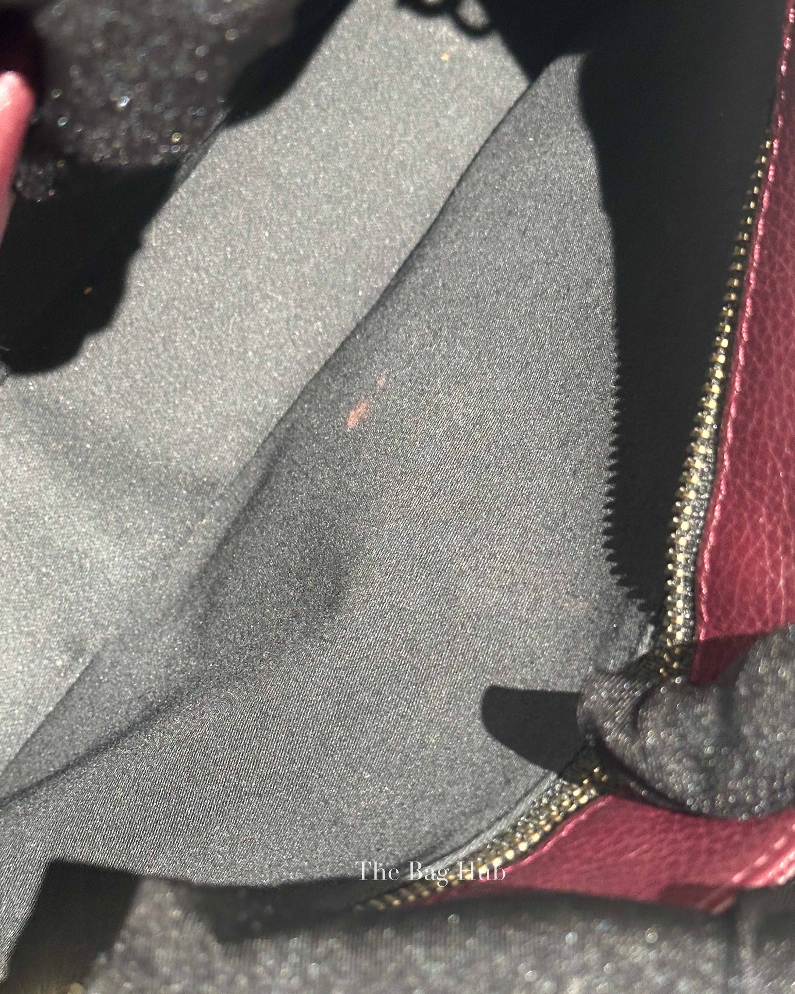 Faure Le Page Maroon Leather Calibre 27 Bag