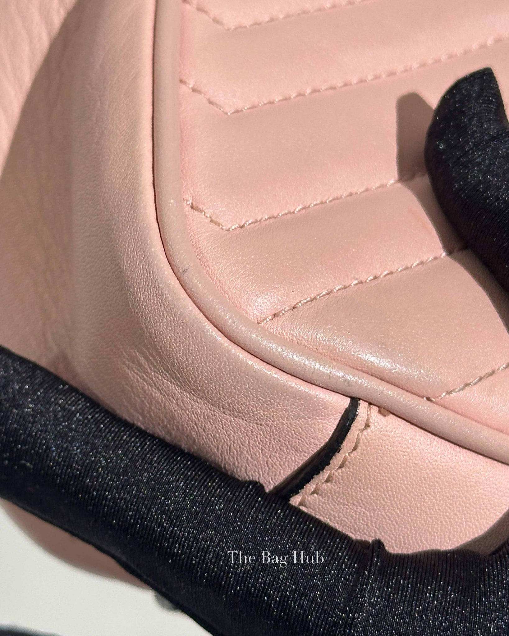 Gucci Pink GG Marmont Matelasse Small Shoulder Bag