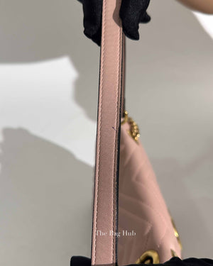 Gucci Pink GG Marmont Matelasse Small Shoulder Bag