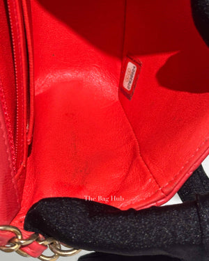 Chanel Coral Lambskin Mini Classic Rectangular Bag GHW