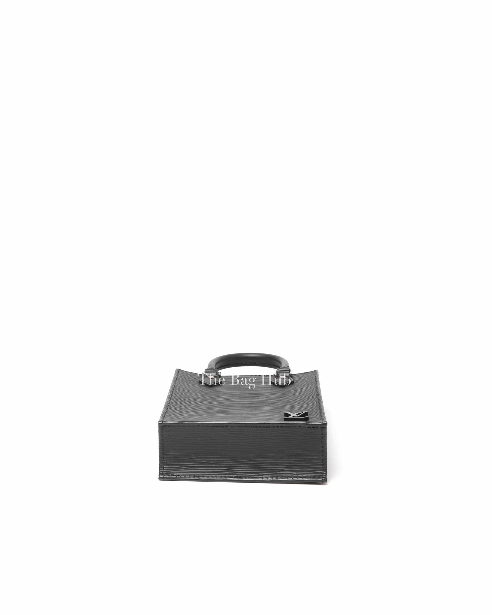 Louis Vuitton Black Epi Leather Petite Sac Plat Tote Bag