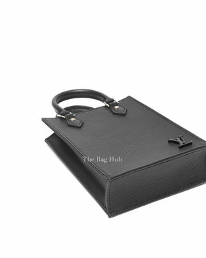 Louis Vuitton Black Epi Leather Petite Sac Plat Tote Bag