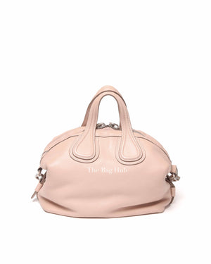 Givenchy Nude Pink Grained Leather Nightingale Satchel Small Bag