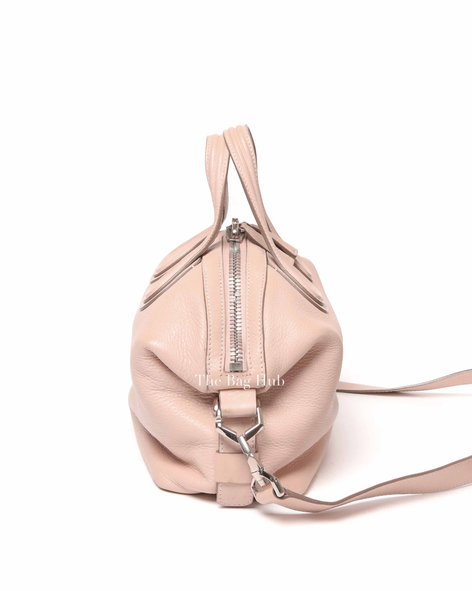 Givenchy Nude Pink Grained Leather Nightingale Satchel Small Bag