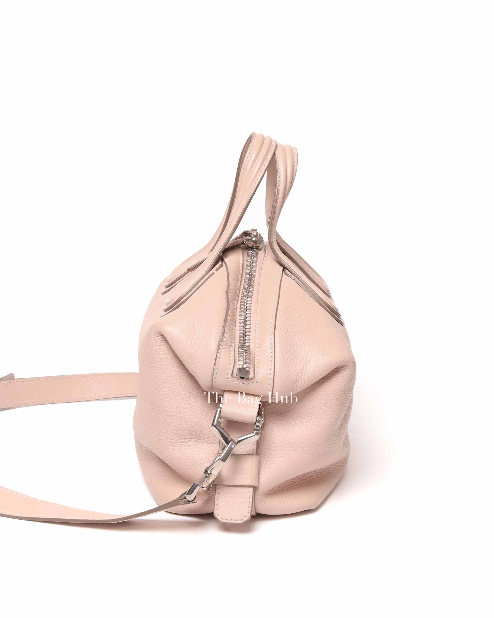 Givenchy Nude Pink Grained Leather Nightingale Satchel Small Bag
