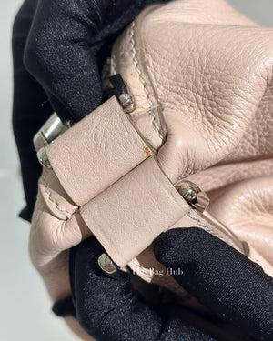 Givenchy Nude Pink Grained Leather Nightingale Satchel Small Bag