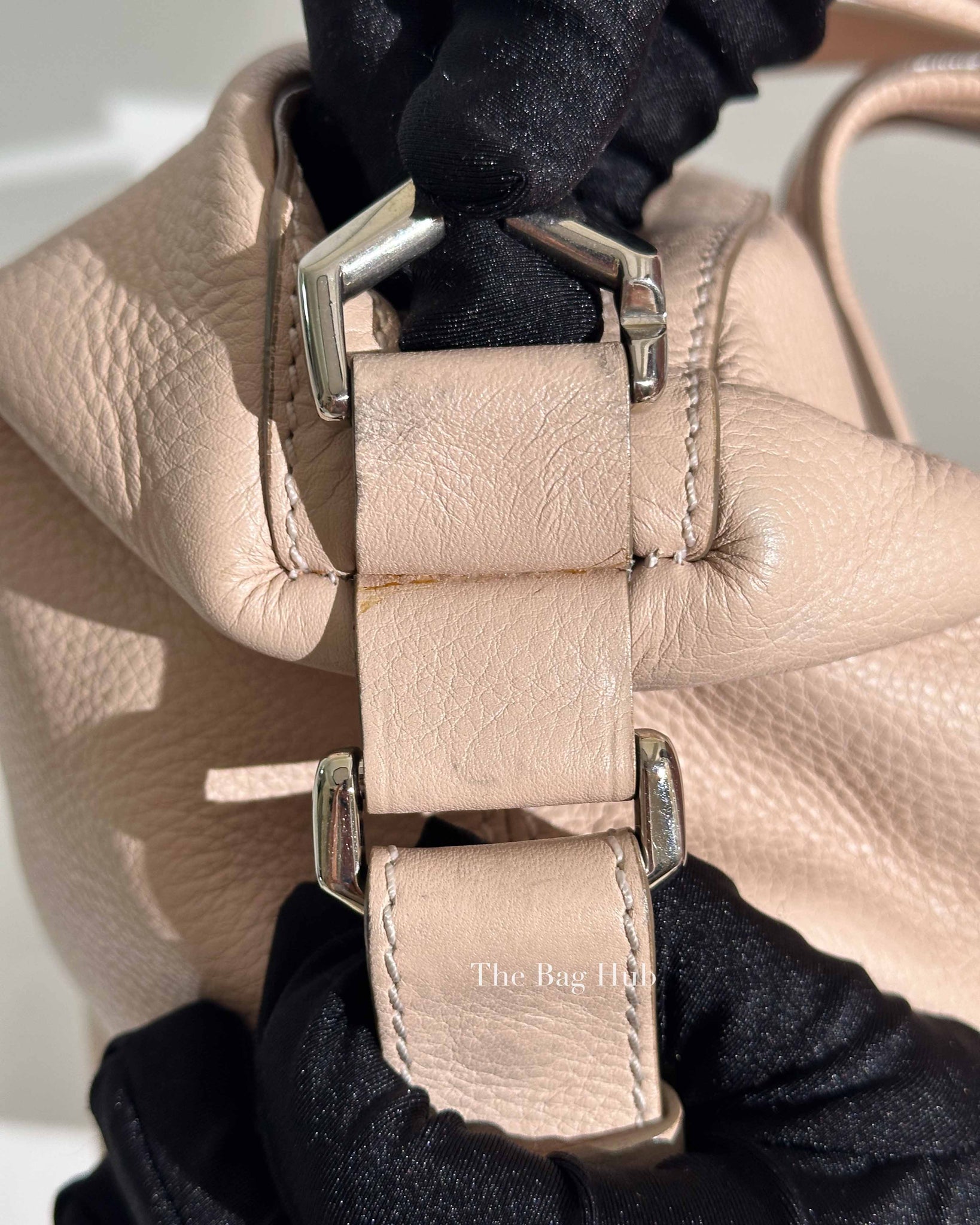 Givenchy Nude Pink Grained Leather Nightingale Satchel Small Bag