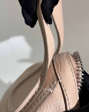 Givenchy Nude Pink Grained Leather Nightingale Satchel Small Bag