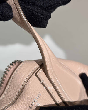 Givenchy Nude Pink Grained Leather Nightingale Satchel Small Bag