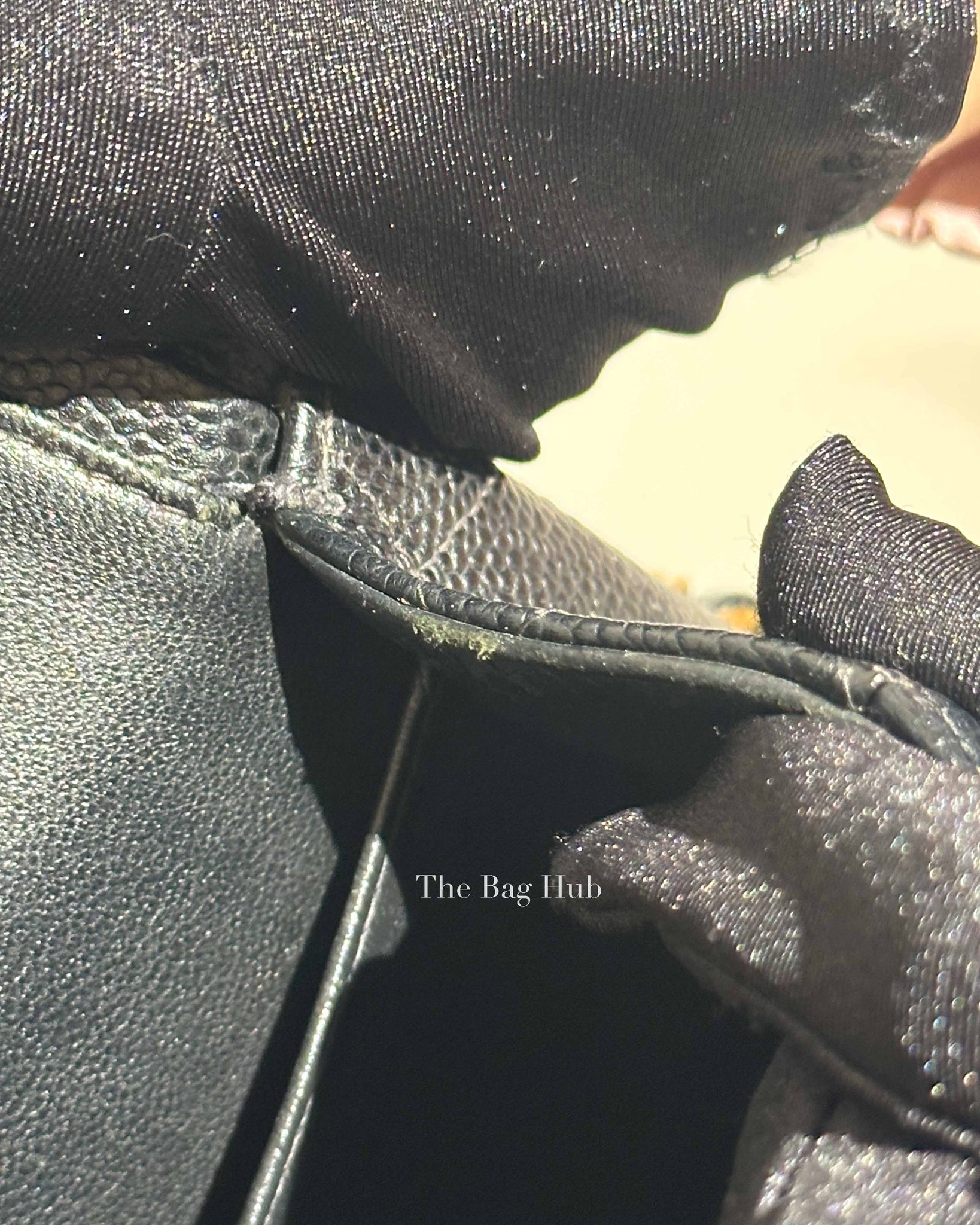 Chanel Vintage Black Caviar Leather Classic Medium Flap Bag 24K GHW
